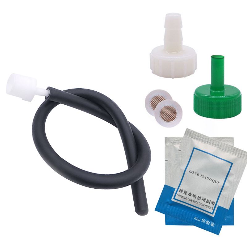 1 zestaw miękkiego silikonu bidet robić mycia węża robić czyszczenia lewatywa dysza robić czyszczenia rurki B0KC