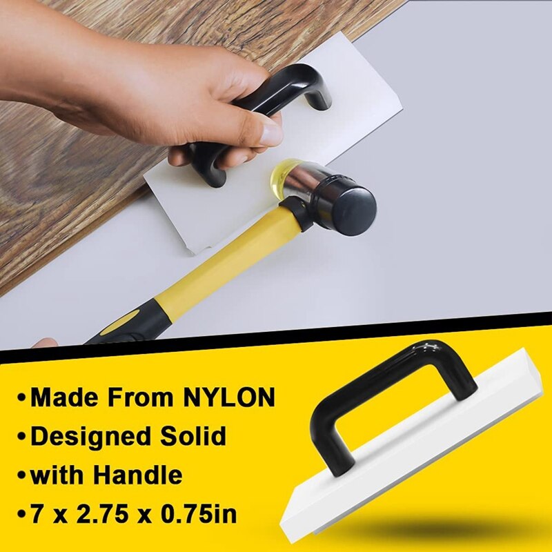 Laminate Flooring Tools Flooring Installation Kit Vinyl Flooring Tools - Tapping Block With Handle 2 In 1 Spacers