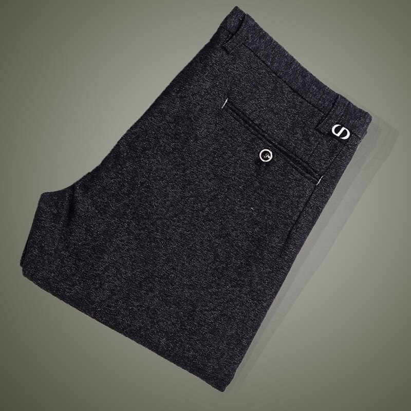 Geruite Casual Broek Voor Heren, Slim Fit Zakelijke Broek Jurk Broek Skinny Potlood Stretch Lange Broek Heren Geklede Broek joggingbroek (Color : Khaki, Size : 3XL