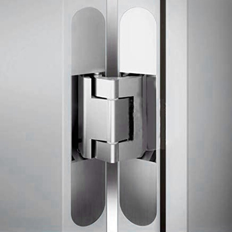 Adjustable Folding Door Cross Hinge Wooden Door Concealed Hinge Zinc Alloy Concealed Door Hinge