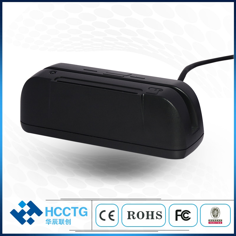 Handheld Small ISO7816 Smart NFC MSR Reader Writer HCC790U-SF