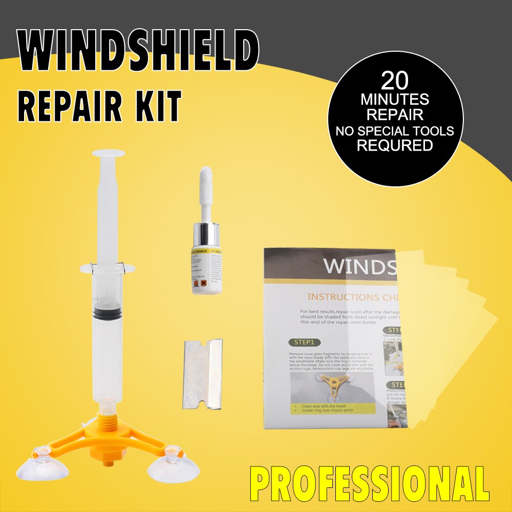 Voorruit Reparatie Kits Diy Autoruit Reparatie Tools Glas Kras Voorruit Crack Herstellen Venster Scherm Polijsten Auto-Styling