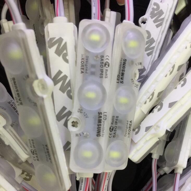 5730 ledet modul lys 12v vanntett  ip68 ledet skilt butikk banner samsung chip ledet julestreng lys reklame stripe lampe