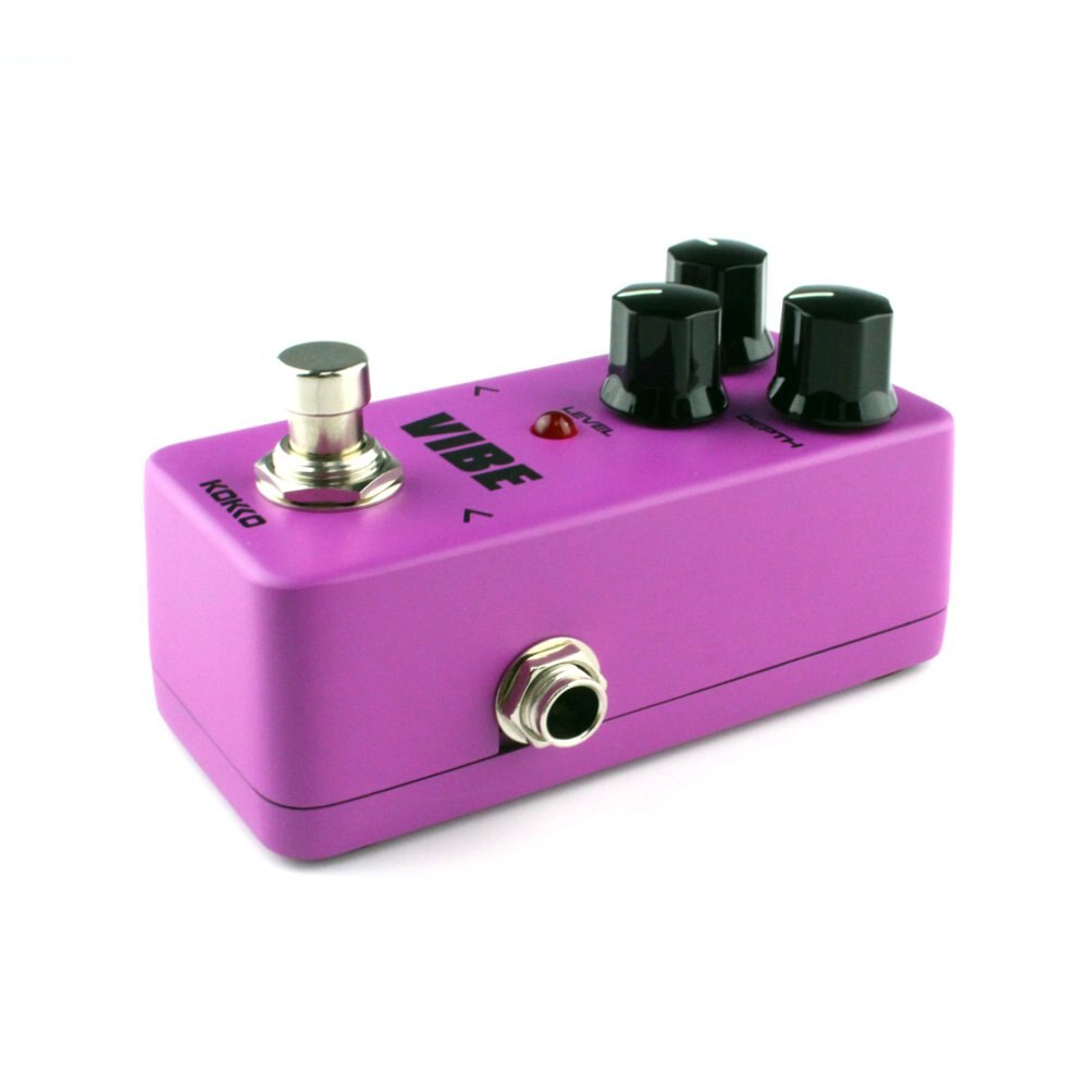 KOKKO FUV2 VIBE Mini Electric Guitar Effect Pedal Analog Rotary Speaker Guitar Effect Full Metal Shell True Bypass