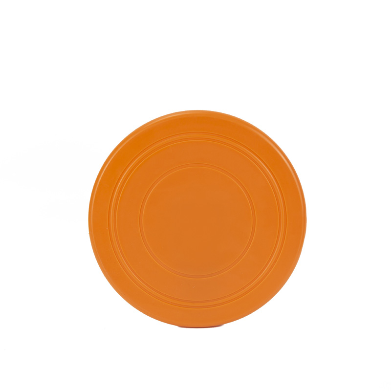 Spielen im Freien, fliegende Scheiben, Hundespielzeug, Training, Werfen, langlebig, bissfest, Heimtierbedarf, interaktives Scheiben-Hundespielzeug, wasser schwimmend: Orange