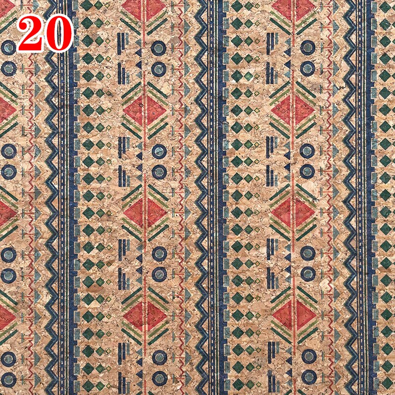 100x135cm 0.4mm Natural Cork Leather Fabric Wood Grain Fabric Soft Material Upholstery Background Shoes Handbag Decor Crafts: 20