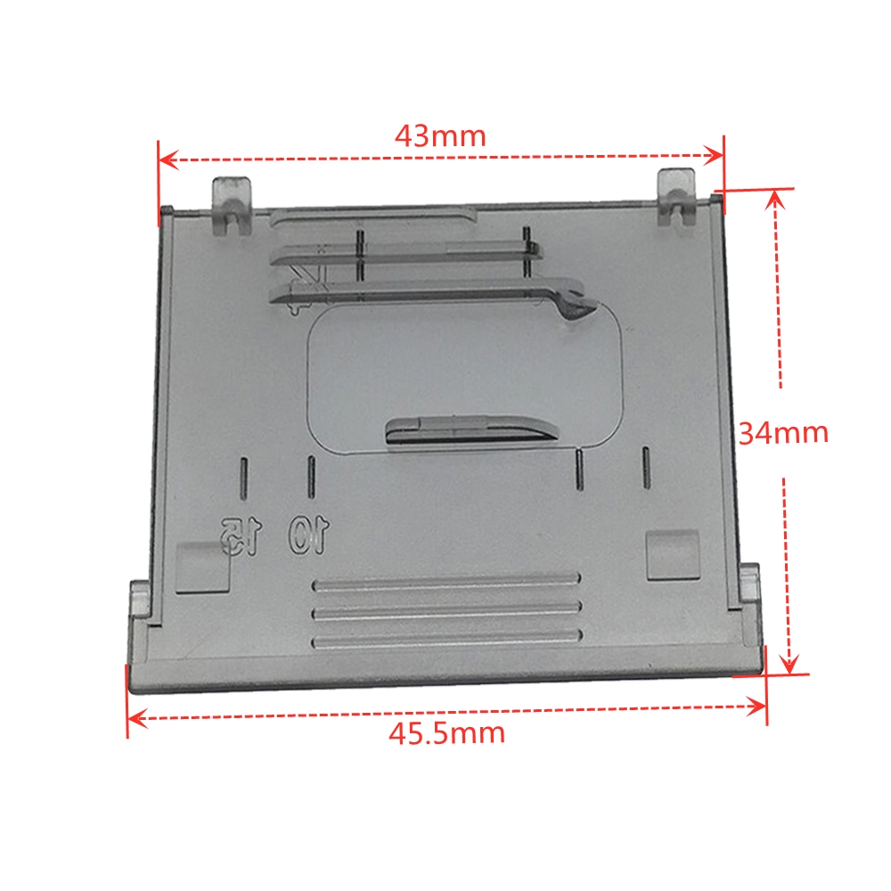 1 cubierta de bobina de montaje de placa deslizante # XF 2404001 Para accesorios para máquinas de coser Brother BB370, BM2800, BM2800CT