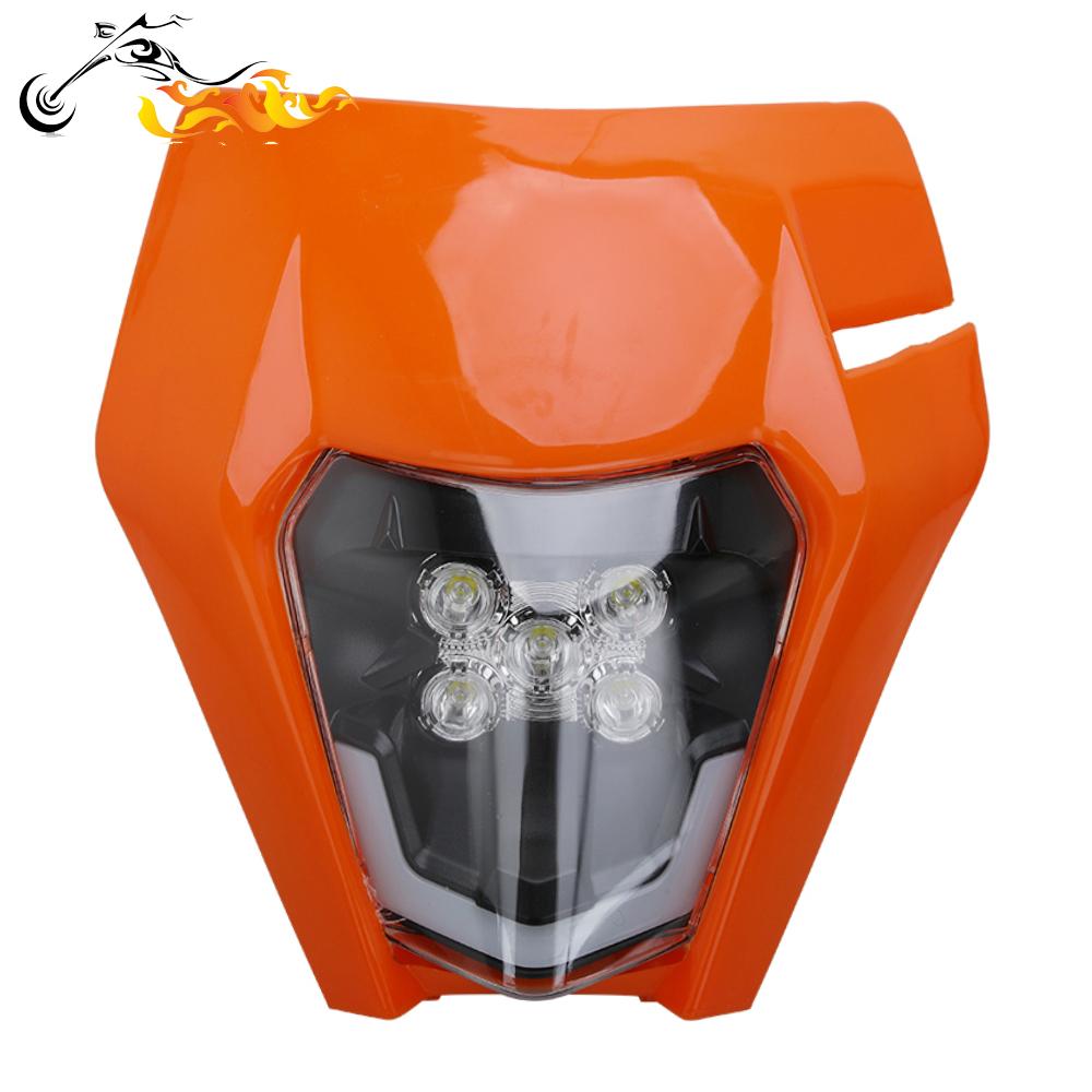 Motorrad Neue LED Scheinwerfer Scheinwerfer Für KTM SX XC XCW SXF XCFW XCF 125 144 150 200 250 350 450
