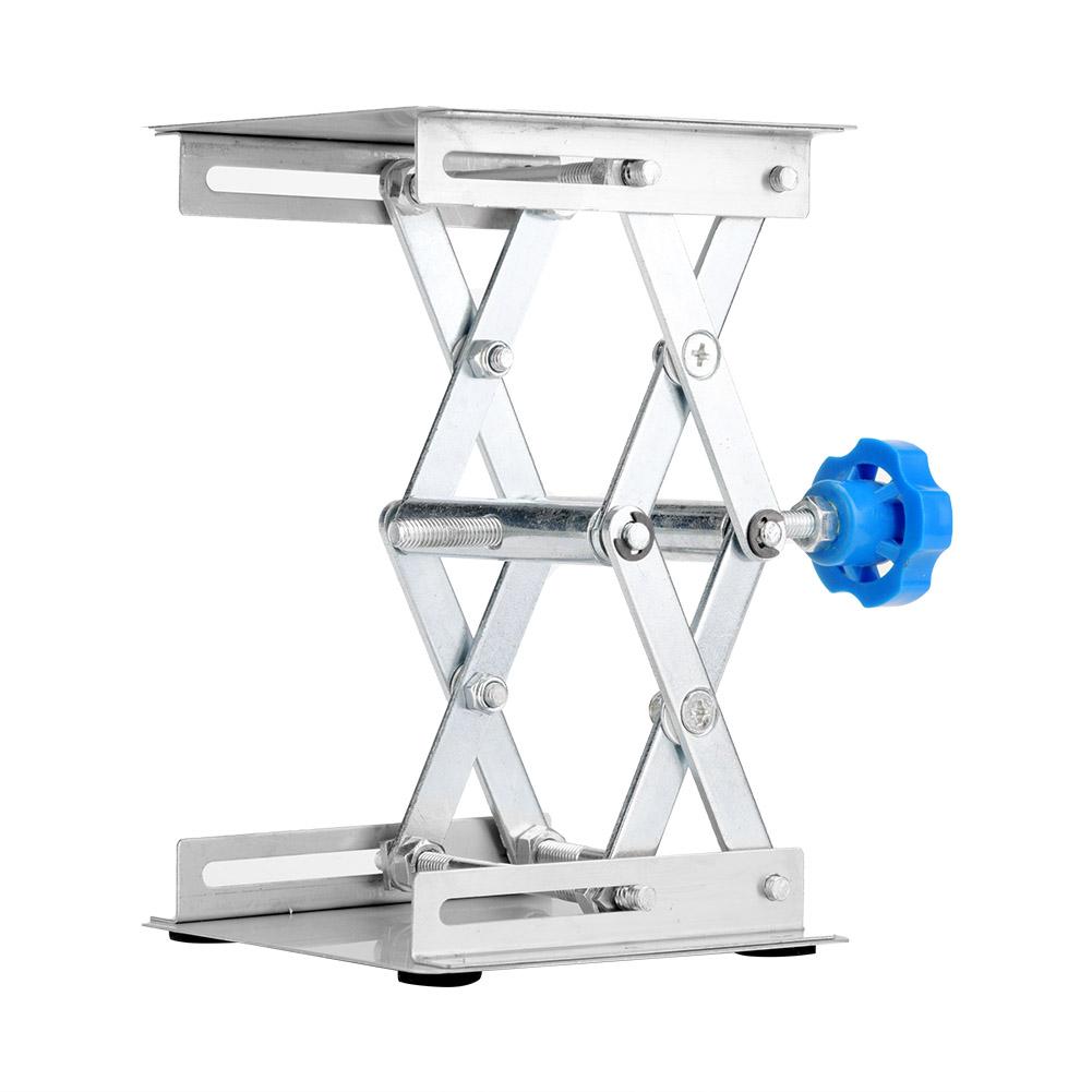 100x100x160mm Lifting Platform Stainless Steel Adjustable Laboratory Lifting Platform Stand Scissor Rack