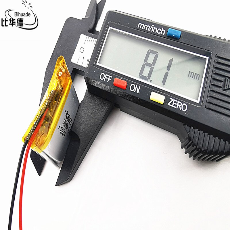 Batterie lithium-ion 3.7V,500mAH,802525 852526 polymère, pour GPS,mp3,mp4,mp5,dvd,bluetooth, modèle de jouet mobile