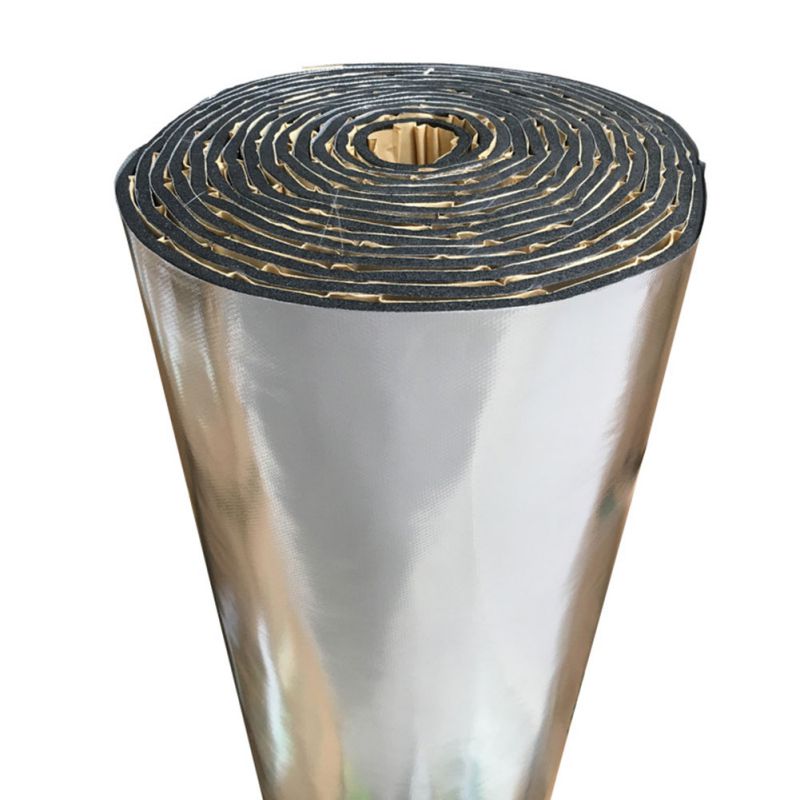 200*50cm Sound Deadener Isolation Black Heat And Sound Pad Test FM