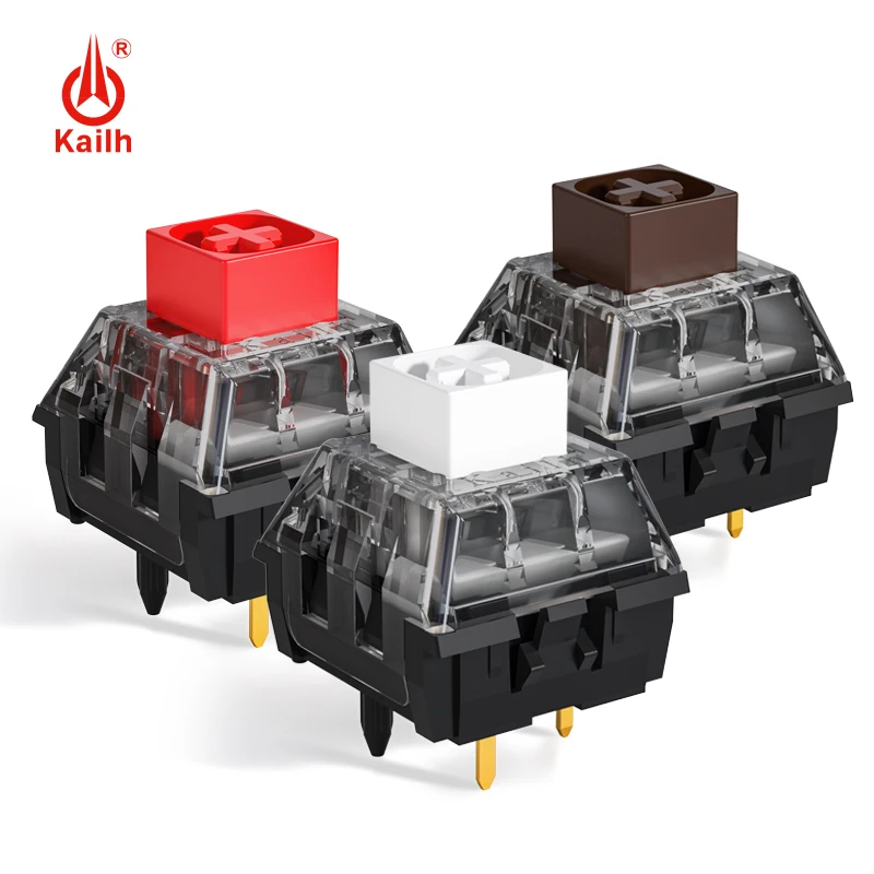 Kailh BOX V2 biały czerwony brązowy przełącznik DIY niestandardowa mechaniczna klawiatura do gier 5Pin RGB MX Clicky liniowe przełączniki dotykowe akcesoria