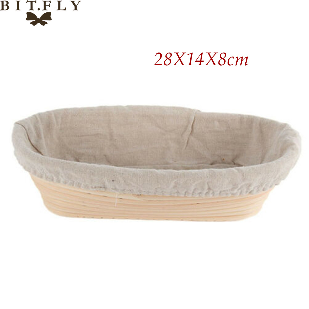 Bread Fermentation Rattan Basket Country Bread Baguette Banneton Dough Mass Proofing Tasting Proving Baskets Supplies: 8