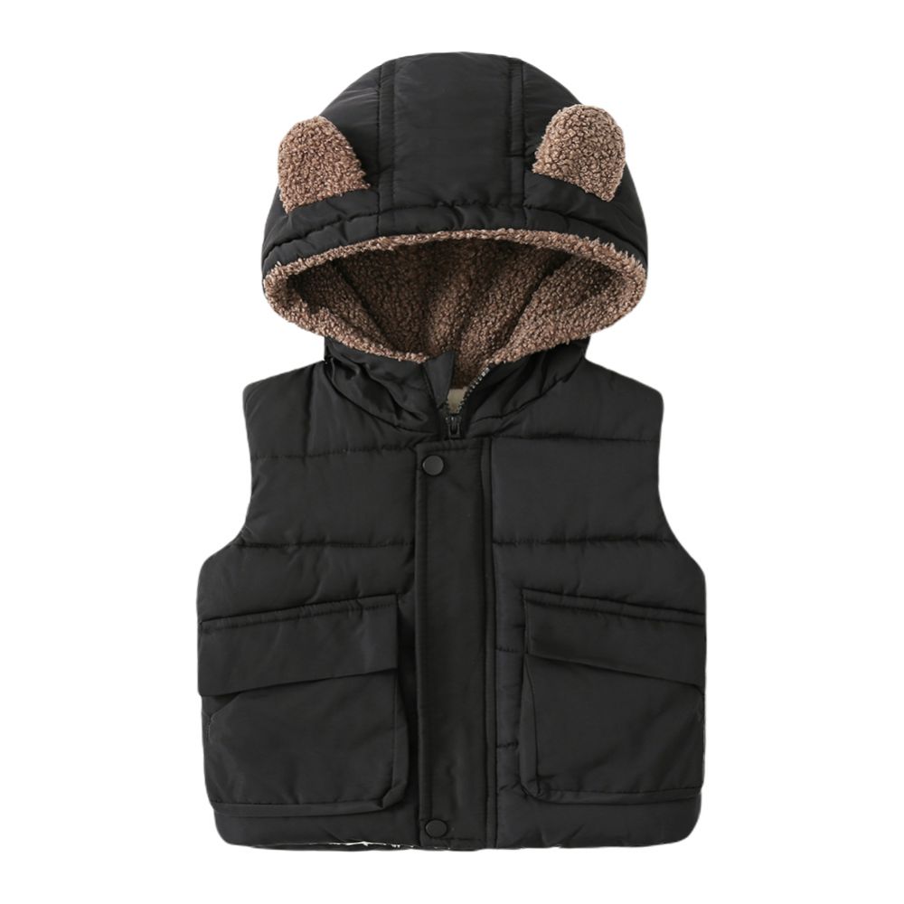 Bobora Autumn Winter Children Vests Coats Warm Waistcoats For Kids Outerwear Children Teens Boys &amp; Girls