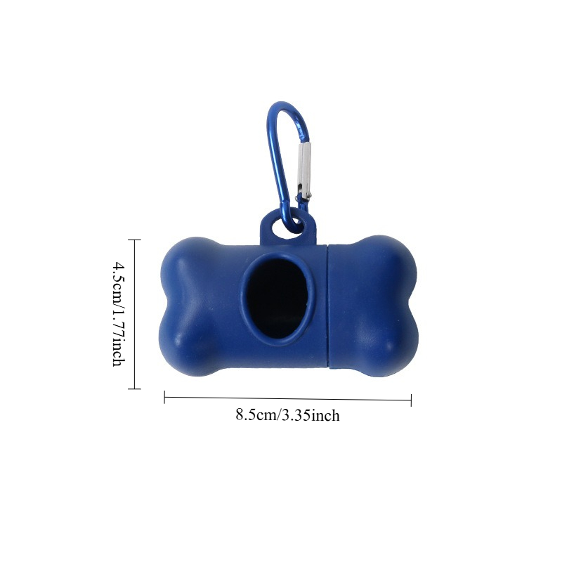 Coffee Cup Pet Garbage Bag Dispenser, Portable Outdoor Dog Walking Toilet Picking Garbage Bag Storage: green