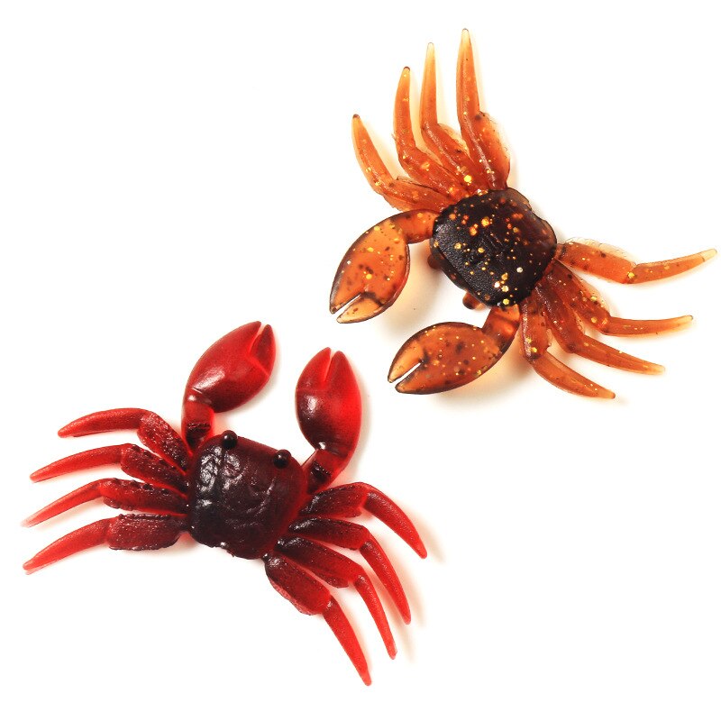 Silicon Soft Bait 7.8g/8CM Crab Bait Fishing Lure Fishing Bait Tackle for carp fishing