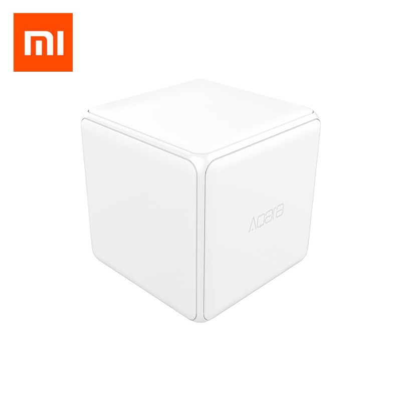 Original Xiaomi Mi Cube Controller Zigbee Version Controlled by Six Actions with Phone App for Smart Home Device TV Smart Socket: aqara cube