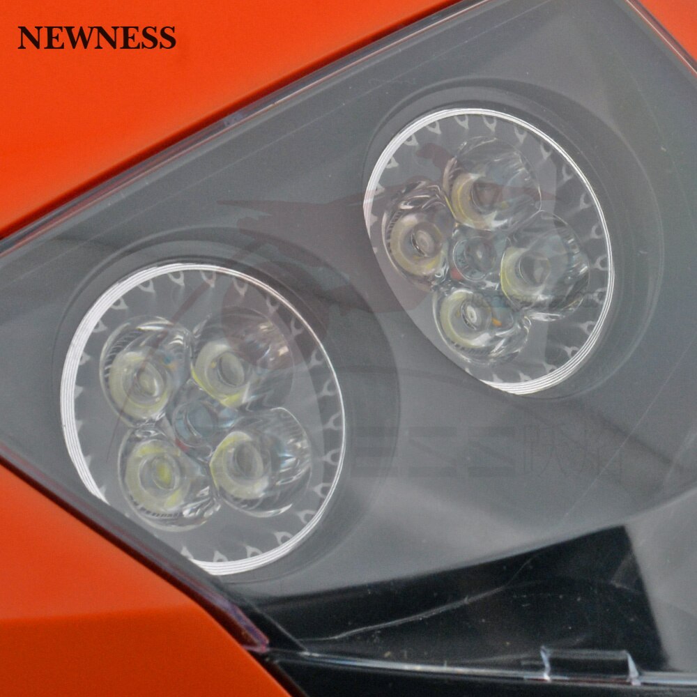 Faro de carenado doble para motocicleta, luz LED deportiva para Yamaha WR250 TTR WR 450 Enduro MX HMX Dirt Bike