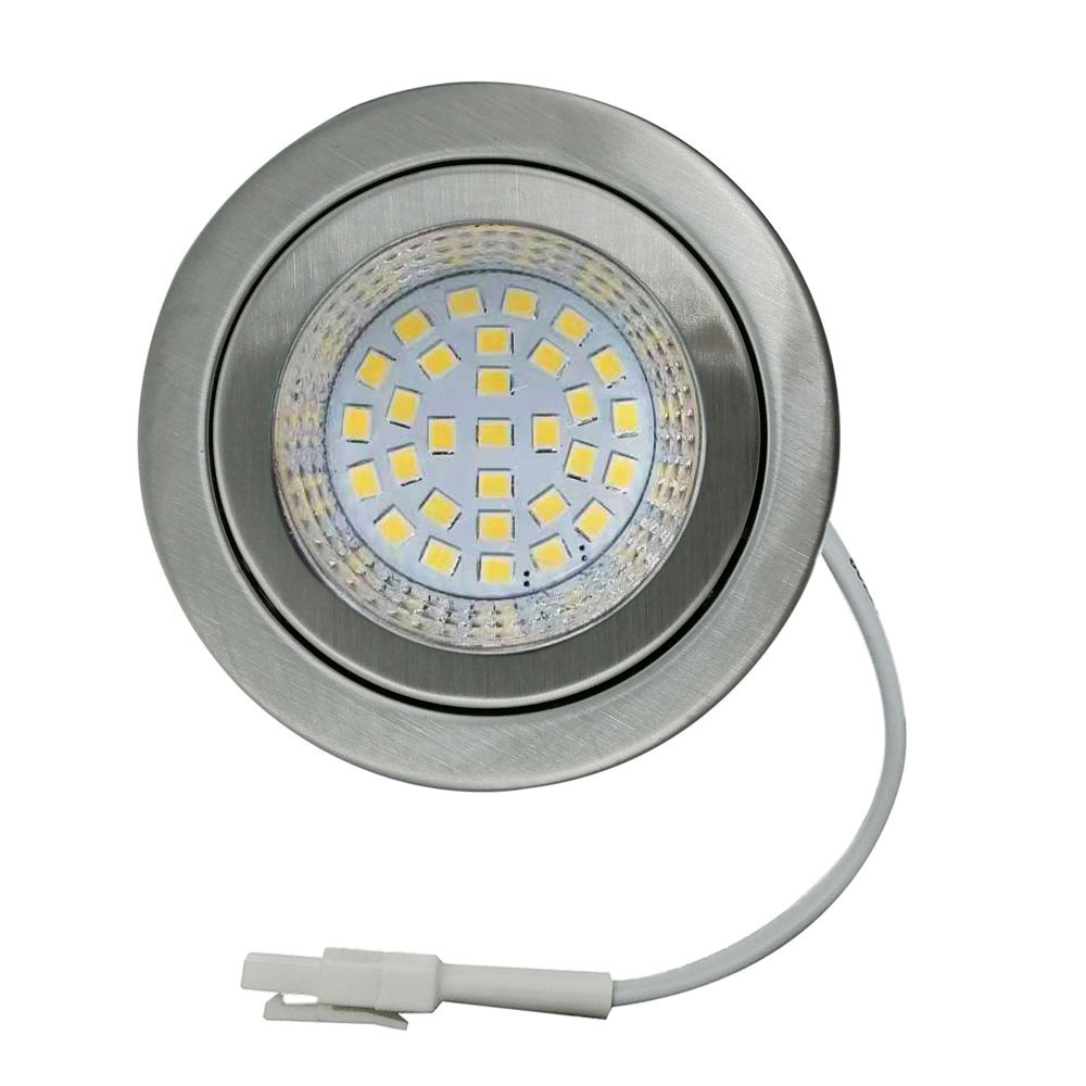 Bombilla LED para capó de cocina de 2 piezas, 2,5 W, 220-240V, para cocina con orificio de 60mm, iluminación debajo del armario, equivalente a bombilla halógena de 20W