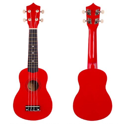 Muziek Liefhebber Club Kleurrijke 21 "Ukulele Sopraan Basswood Ukulele Concert 21 Inch Akoestische Gitaar Sopraan Ukulele: 12