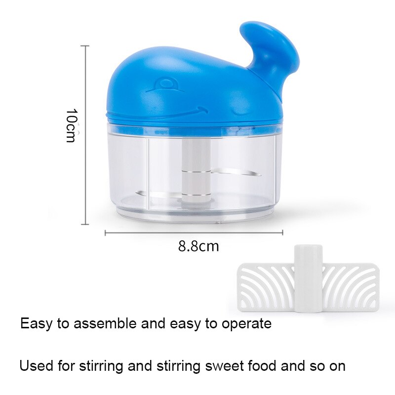 Mini manual Food processor Garlic Vegetable Shredder Chili onion Multi-functional manual food processor