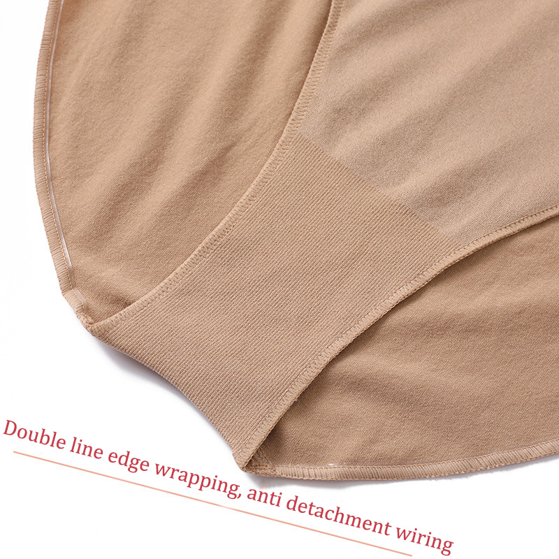 CLYFAN Professionelle Mädchen Ballett Tanz Beige Mitte erheben Slip Taille Panty Frauen Tanzen Höschen Unterhose Unterwäsche