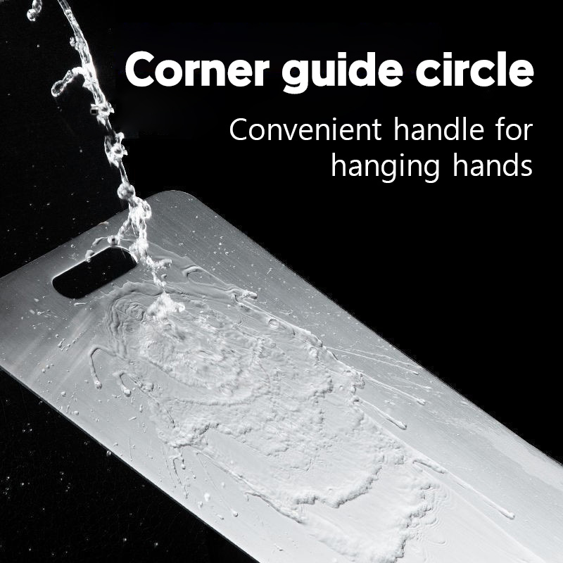 316 Stainless Steel Panel and Chopping Board Kitchen Household Thickened Double Sided Cutting Board Block Kneading Dough Board