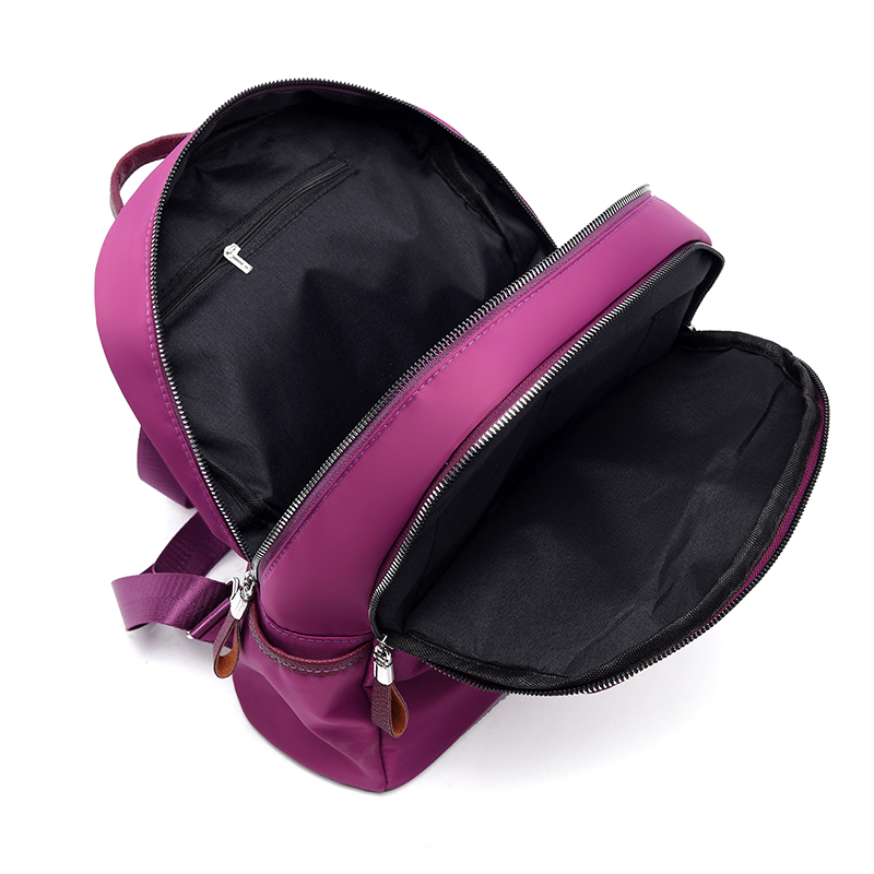 Vento Marea femmes sac à dos voyage décontracté imperméable femmes sacs à bandoulière femme grande capacité Oxford sac à dos noir sac à main