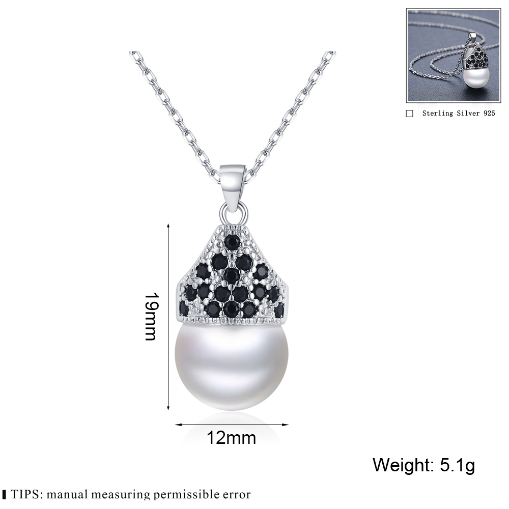 Schwarze ahne silber halskette, echte 100% 925 Sterling silber schiebehalskette damenschmuck klassische runde halsketten & anhänger  k074