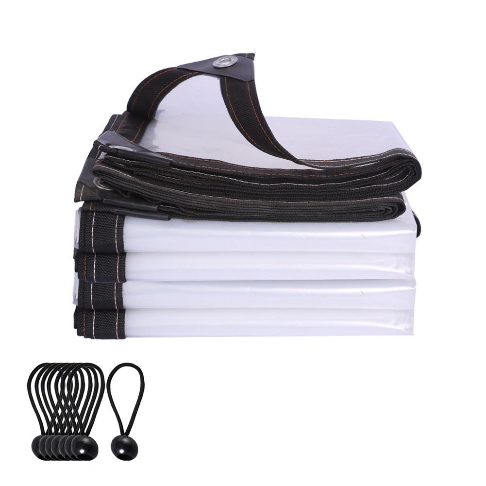 3*3M/2*3M/2*2M Plant Tarp Cover Transparant Regendicht Poly tarp Dekzeil Tuin Winter Kas Cover Winter Plant Protector: 2X2M