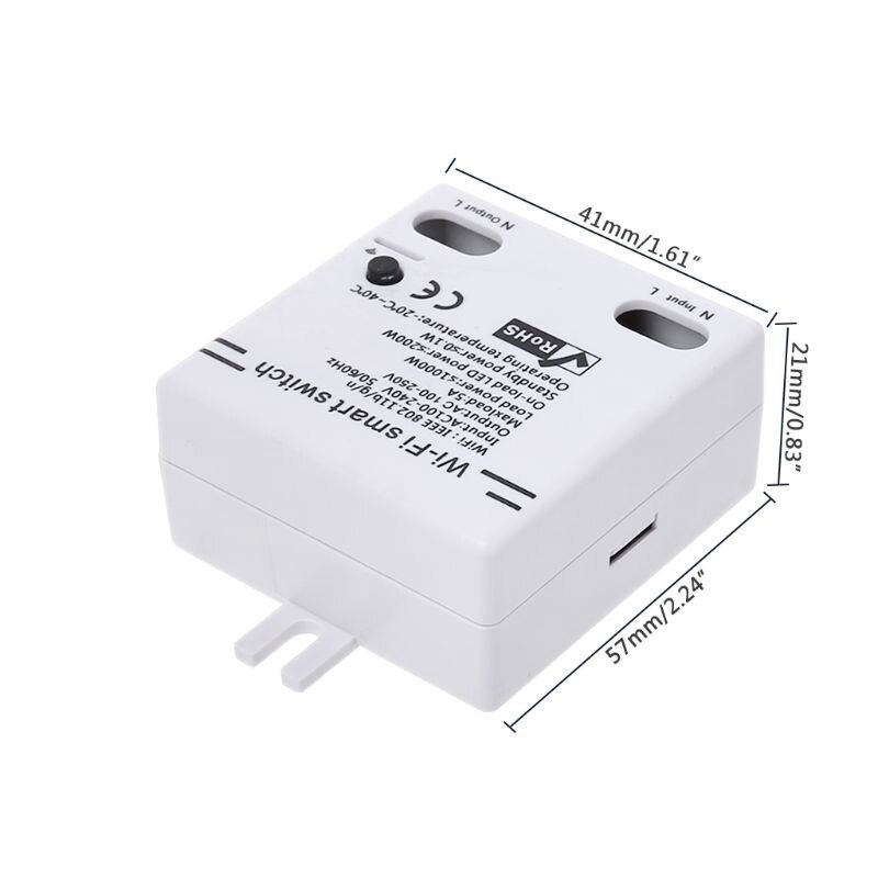 2.4G Wifi Smart Switch For Ewelink App Diy Wireless Remote Control Automation Relay Module Controller Work With Alexa Google Hom