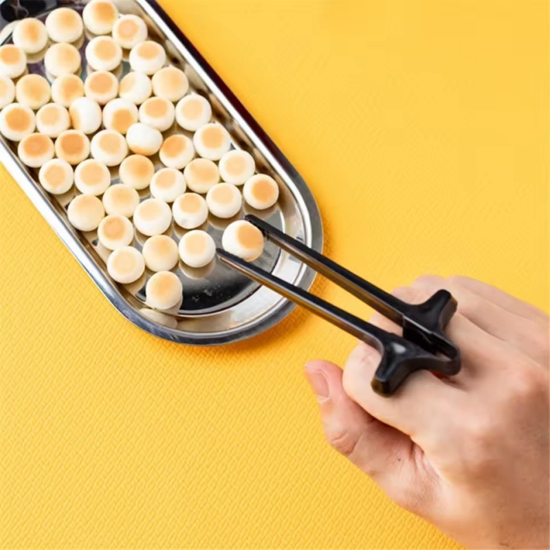 1 stk. plastik finger spisepinde anti-snavset spil spil telefon klips snacks doven assistent spil tilbehør