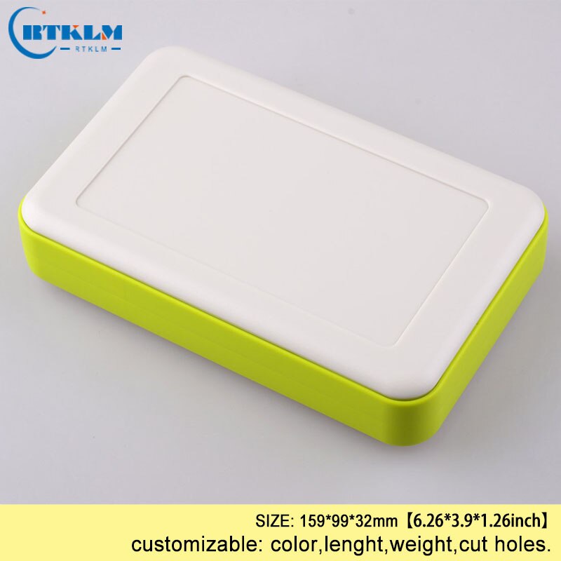 Handheld electronics project cases abs desktop plasitc enclosure 159*99*32mm pcb diy wire connection box diy speaker box