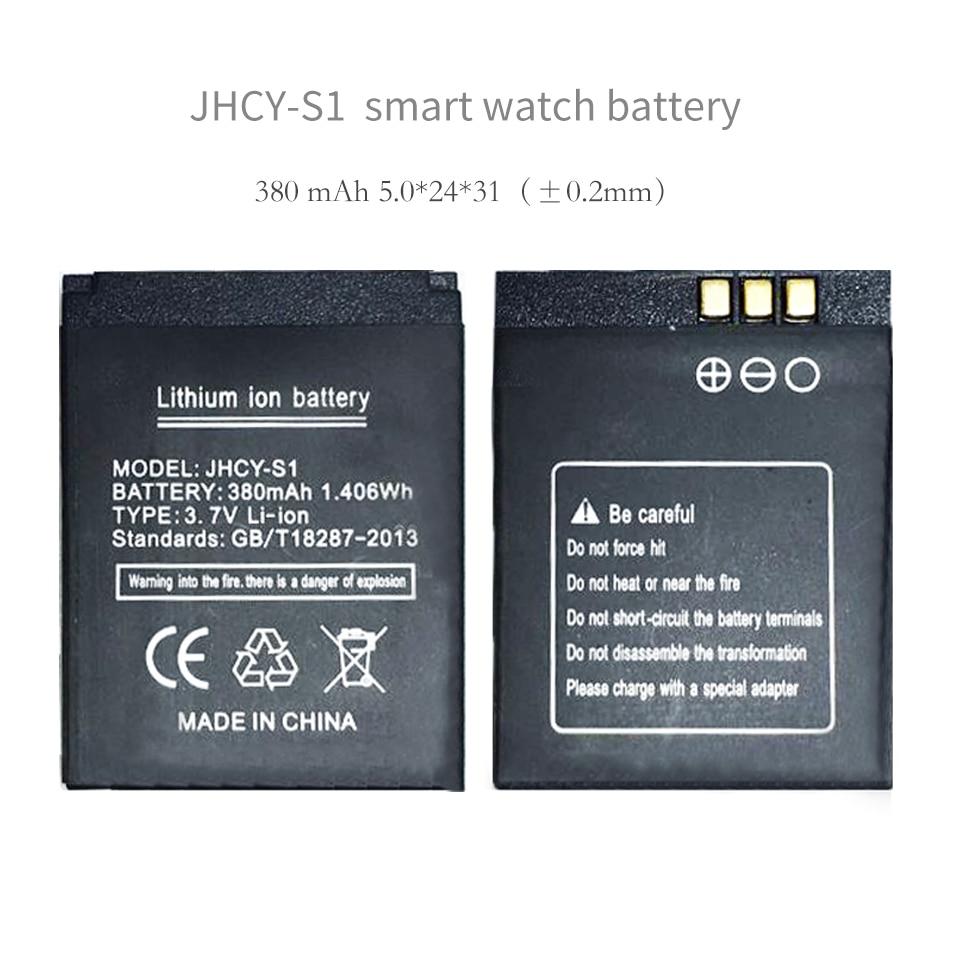 OCTelect JHCY-S1 battery smart watch phone 380mAh battery long time standby battery