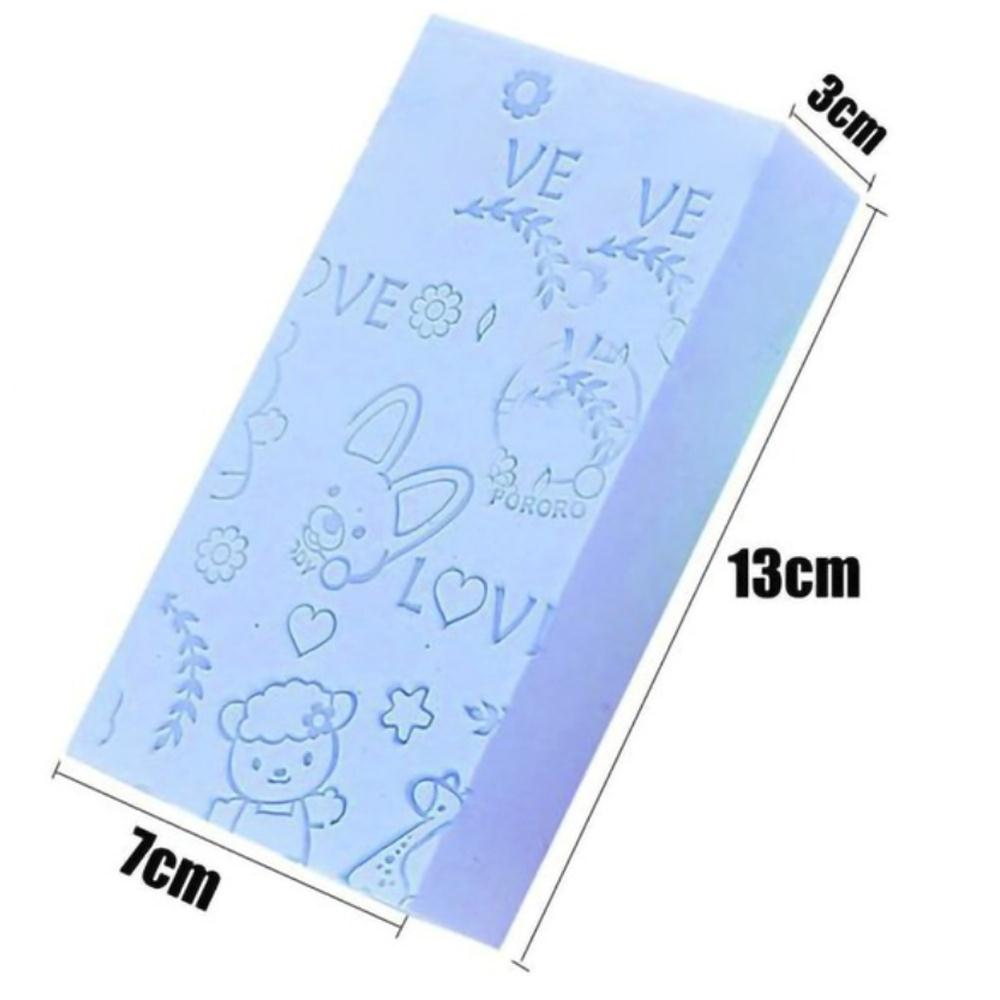 Ultra Soft Bath Sponge Square Woman for Baby & Adult Skin Care Exfoliating Shower Sponge Scrubber Sponge Multifunction Family