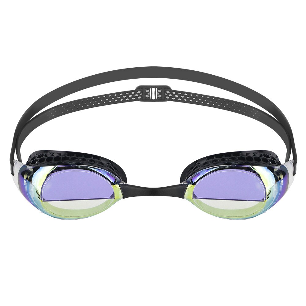 LANE4 Swimming Goggles, Anti-Fog ,UV Protection Patented Gaskets ,Triathlon Open Water For Adults Men Women #VC-952: gold