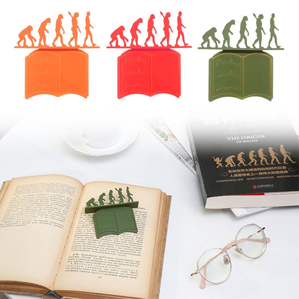 Cute 3D Animal Bookmarks Cartoon Crocodile Hippopotamus Book Markers Carrot Chicken Page Holder for Reading