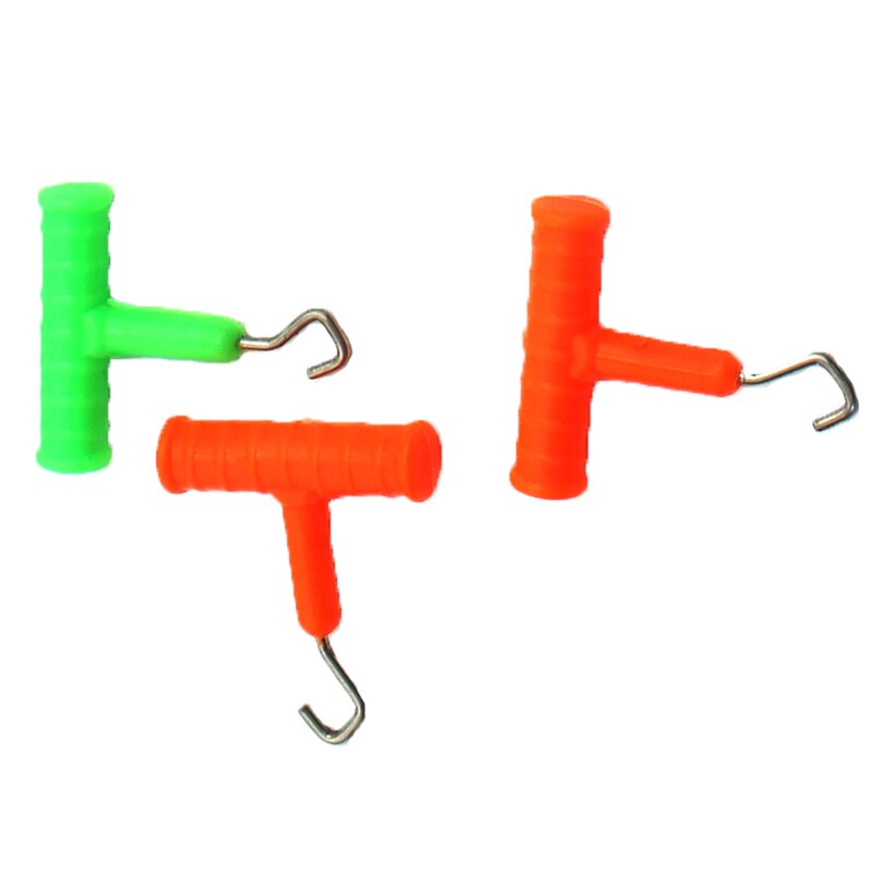 Extracteur de nœud de pêche à la carpe, outils de fabrication de cheveux, crochet de ligne en acier inoxydable, accessoires de pêche, 2 pièces