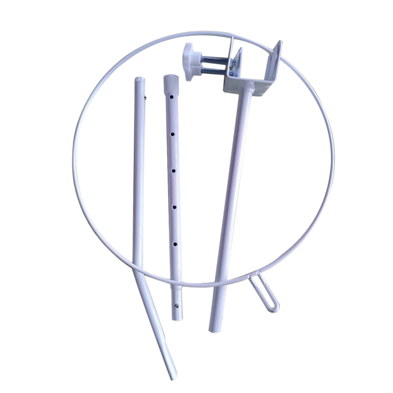 Moustiquaire d&#39;été pour bébé, Support en fer pour lit de bébé, auvent de berceau, tente, accessoires de montage