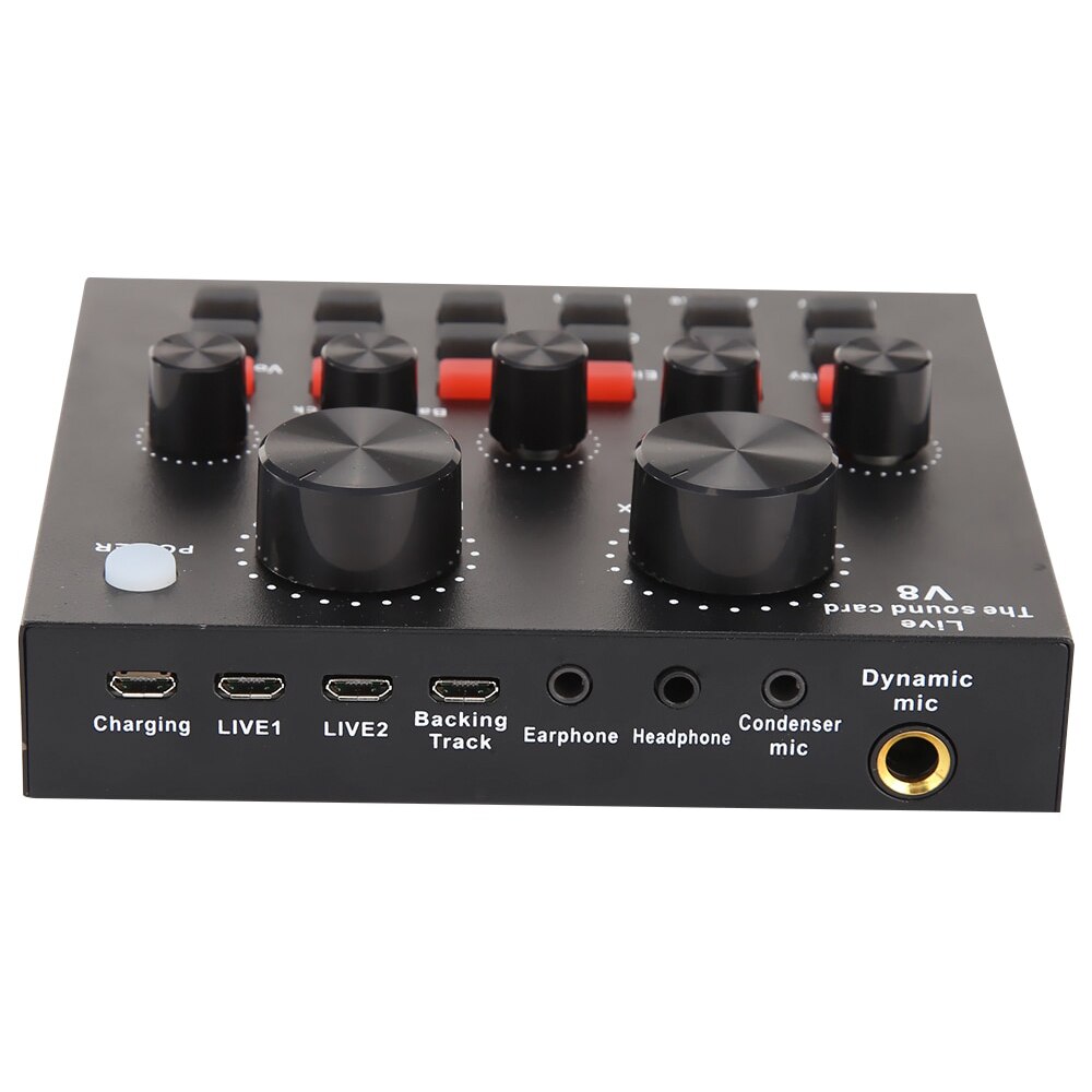 EUROXANTY®| Sound card | Sound card V8 | External sound card | Microphone | Audio Interface |