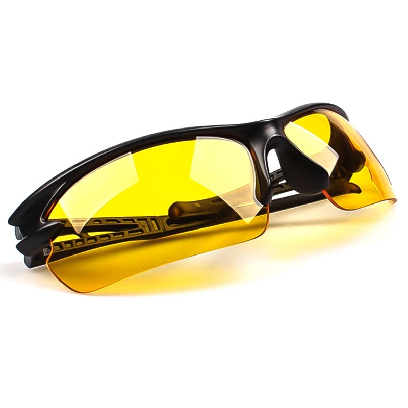 1Pc Night Vision Goggles Drivers Night-vision Glasses Anti Night With Luminous Driving Glasses Protective Gears Sunglasses