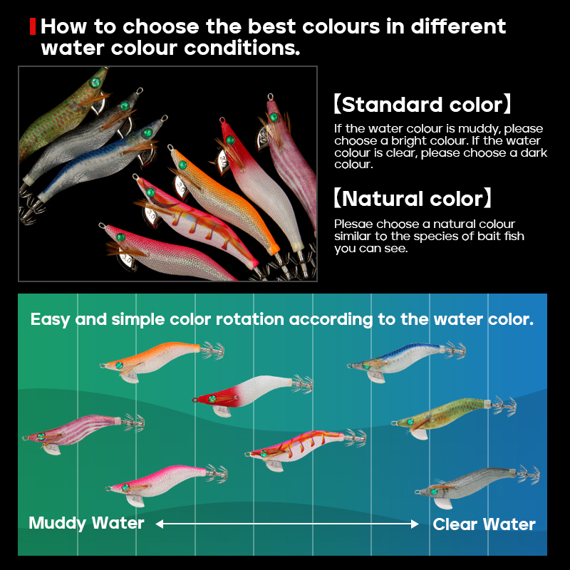 LETOYO 3.5# 3.0# 2.5# Cebo de calamar que se hunde Cebo de calamar luminoso Cebo de pesca artificial EGING Para Señuelo de pulpo Webfoot Pesca de Sepia Oficinalis EGI Señuelo de pesca en el mar