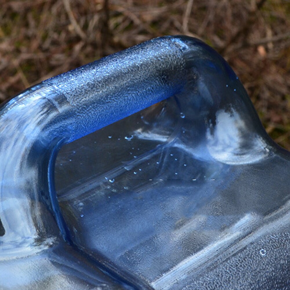 Cubo de agua para acampar, cubo de agua para beber con tapa y espita, jarra de agua cuadrada de 12 L para acampar, hacer senderismo, gira con auto-conducción