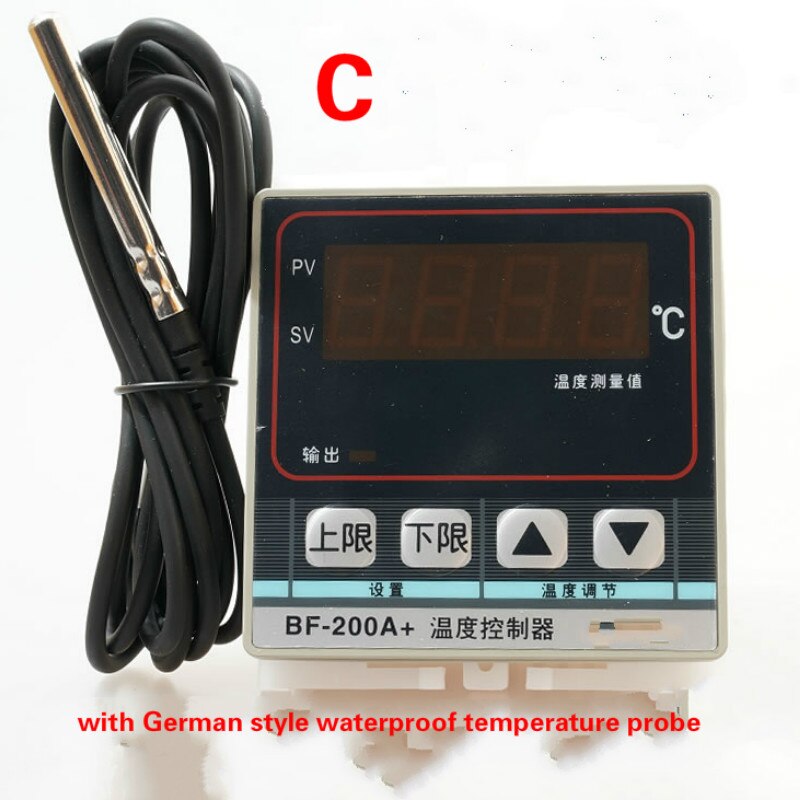 Digital Thermostat Temperature Controller Regulator Heating Cooling Control Instruments LED Display solar temperature controller