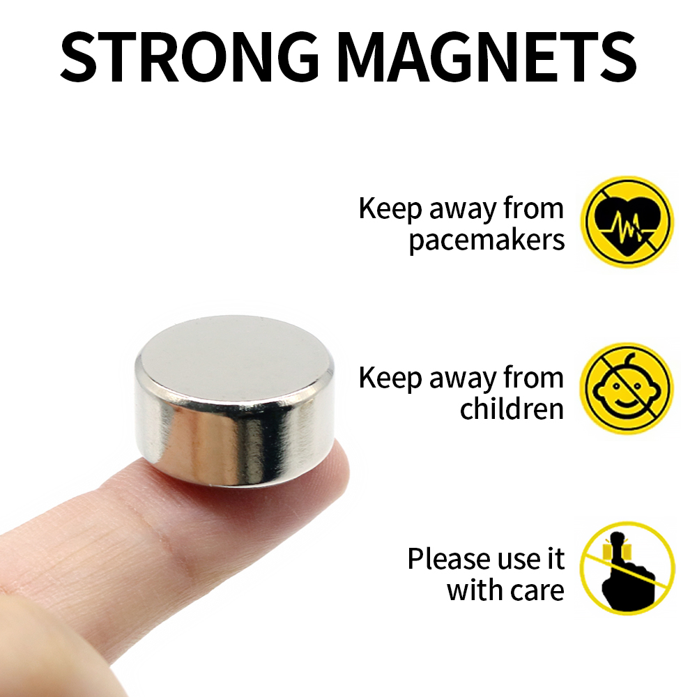 1/2/5/10/20/50Pcs 20x10mm Strong Round Magnets for Fridge, DIY Projects, Science & Office Use Refrigerator Magnet 20*10