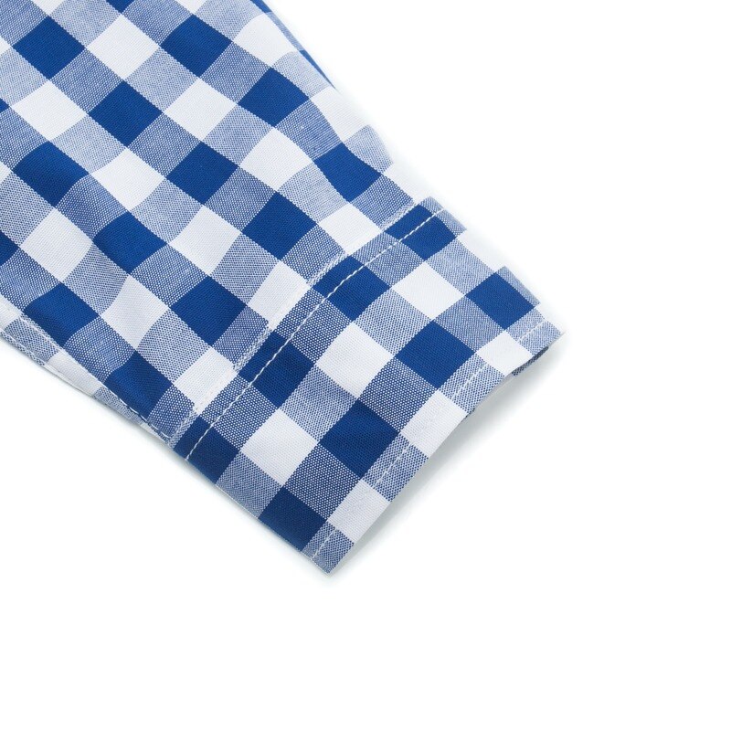 Camisa clásica informal a cuadros de manga larga para hombre, camisa de manga larga de algodón para hombre, camisa a cuadros, camisas de gran tamaño para hombre
