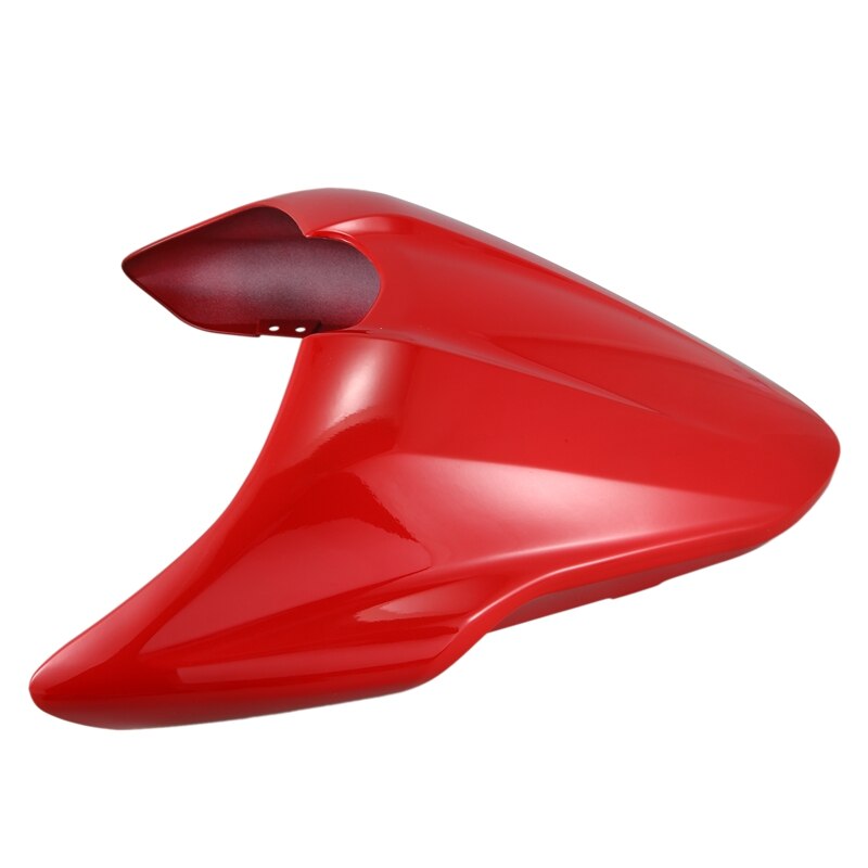 Moto arrière passager Pillion siège couverture siège rigide capot bosse pour Ducati Monster 821 rouge