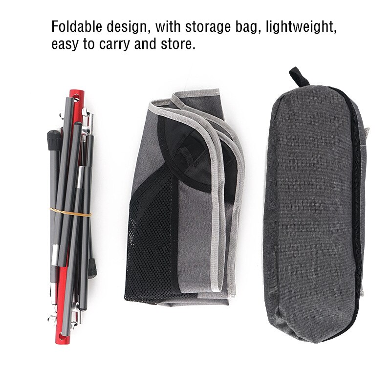 Outdoor Ultralight Klapstoel Draagbare Aluminium Maan Stoel Camping Vissen Stoel Strand Luie Stoel