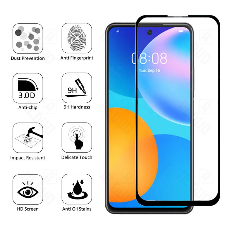 Gehärtetem glas für huawei P Smart glas screen protector kamera glas für huawei P smart Z p smart glas