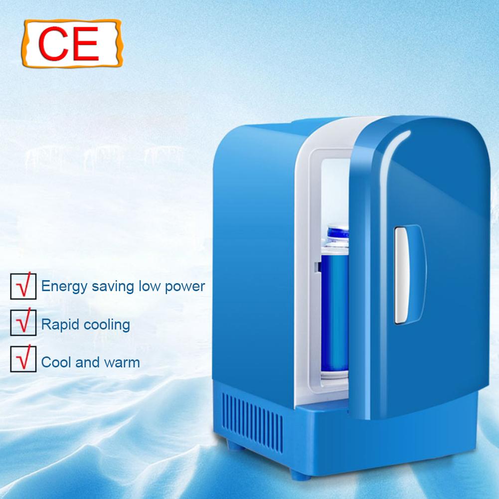 Mini refrigerador de refrigeración portátil de 4L, 12V, refrigerador de viaje, calentador para coche, hogar, oficina, pícnic al aire libre